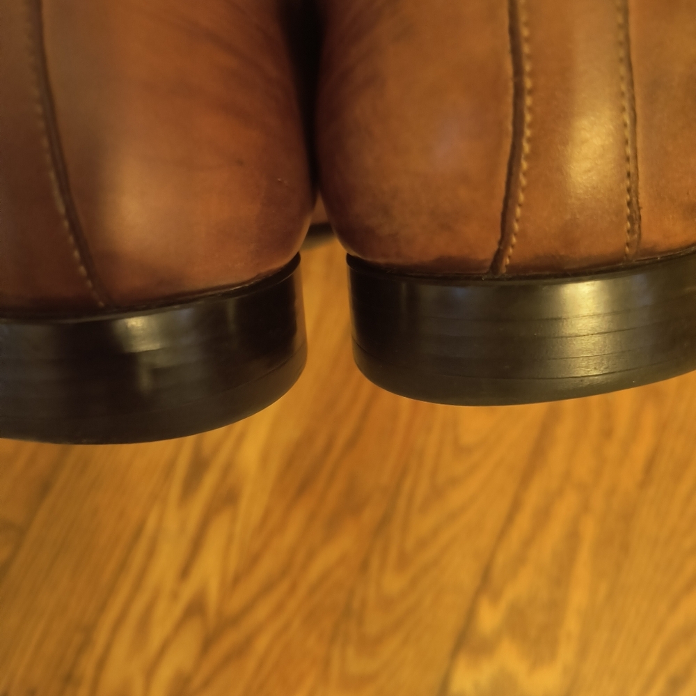 Santoni Cognac Tone Pritchard (Rare) Shoes - Picture 8 of 14